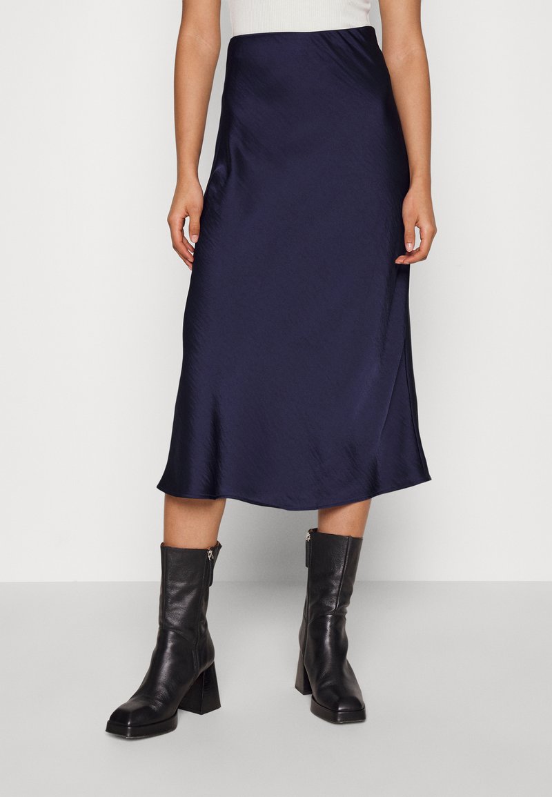 YAS - Yaspella Midi Skirt - 5084718 Navy Blazer Powder Blue Dots main image 0