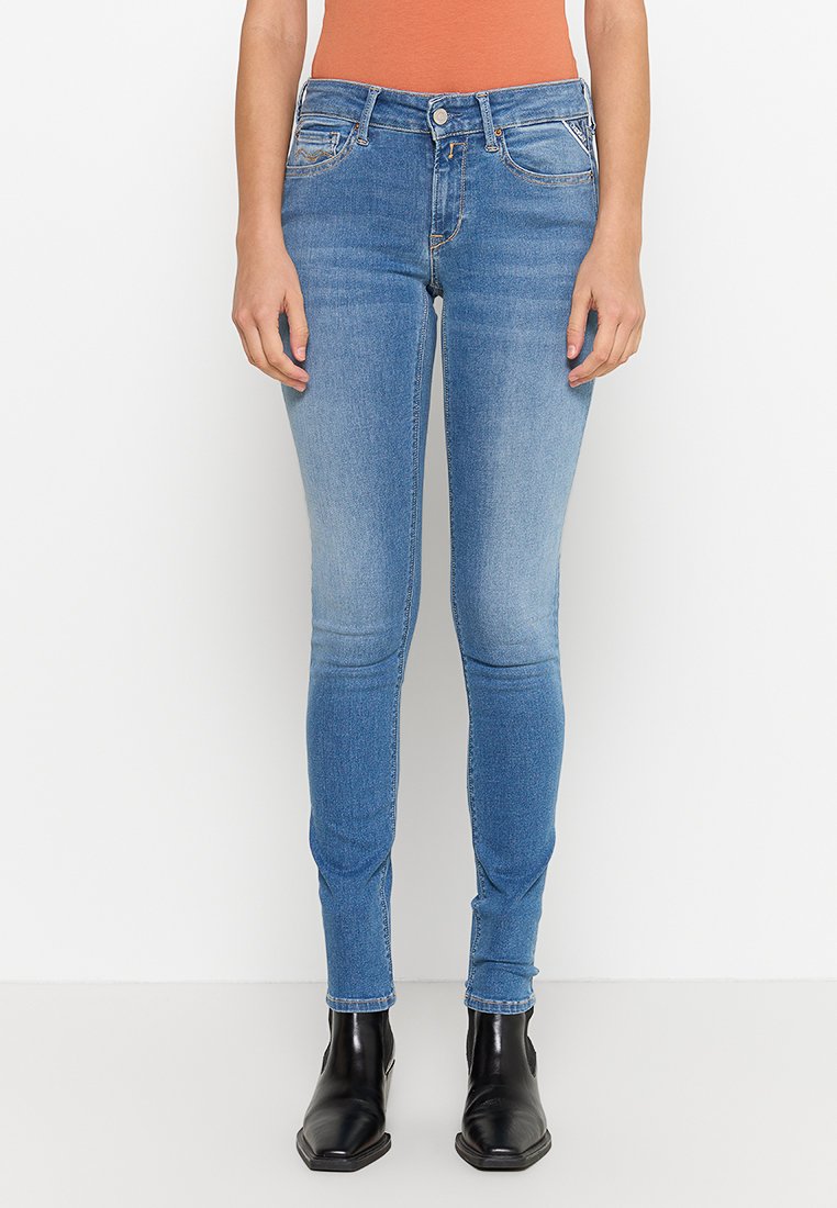 Replay Jeans Skinny Fit blauw Replay Jeans Skinny Fit blauw