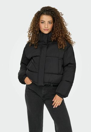 ONLELLIE SHORT PUFFER  - Winterjacke - black