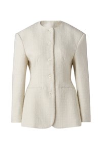 CAROL FITTED ROUND NECK  - Bleiseri - vanilla