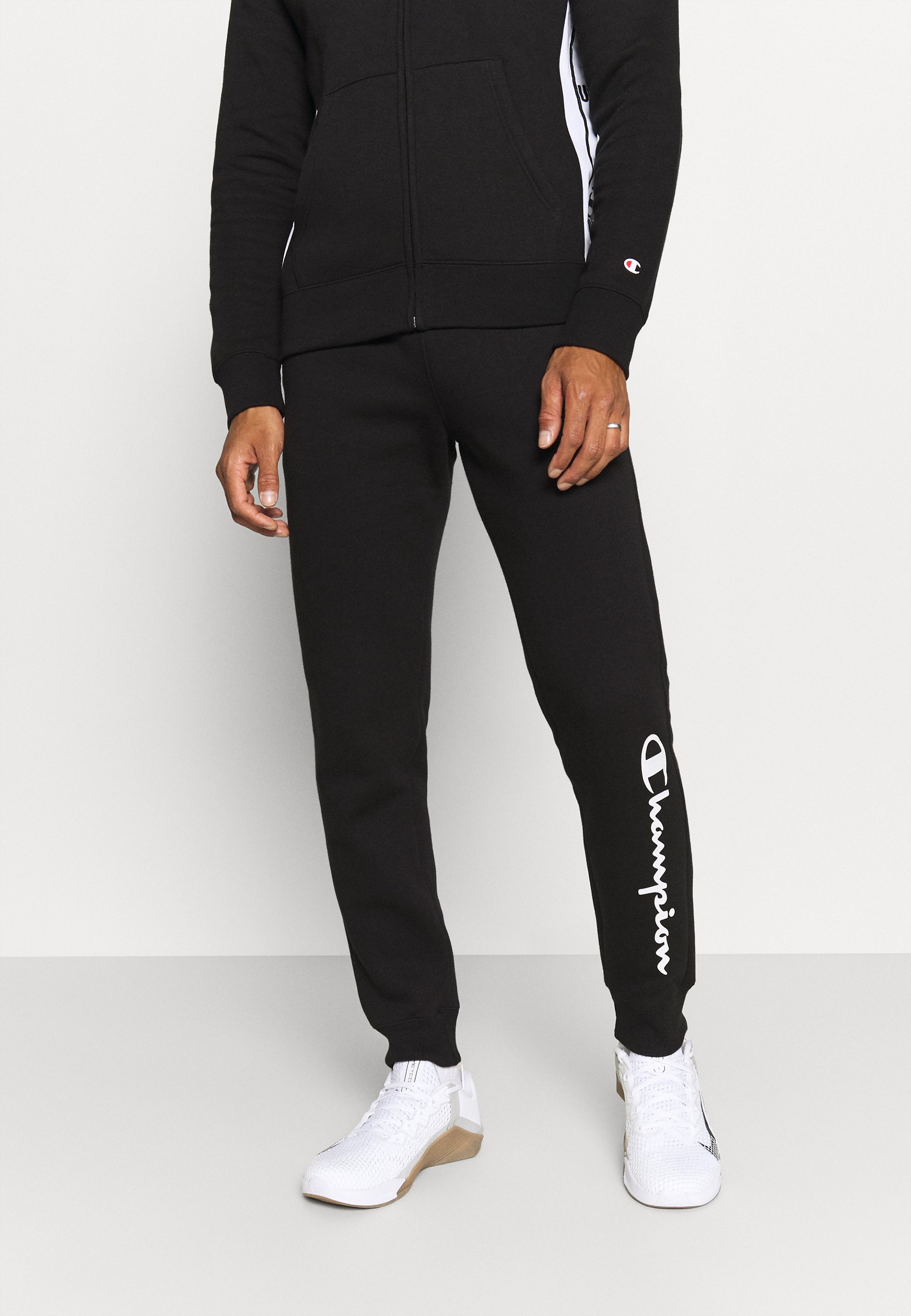 hooded full zip suit