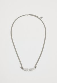 ROCK CHOKER NECKLACE - Ketting - shiny silver-coloured