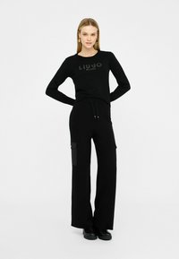 LIU JO BETTER WITH LOGO - Trui - black