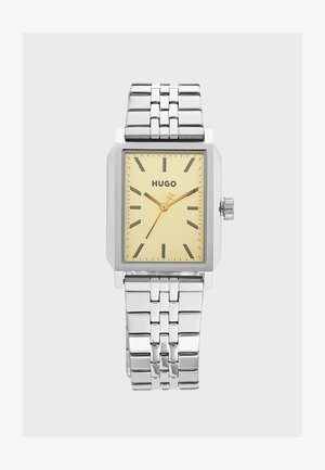 HUGO, #TANK - Uhr - silver-coloured/gold-coloured