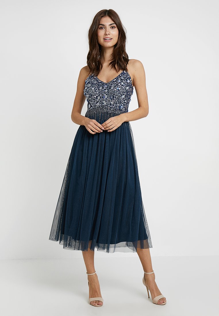 lace and beads riri midi