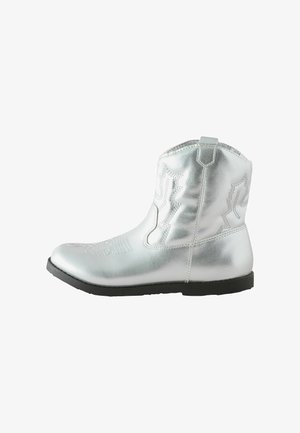 Next, REGULAR FIT - Cowboy-/Bikerstiefelette - silver metallic