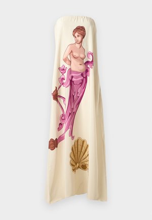 ADRIANA DEGREAS LE SIRENUSE STRAPLESS LONG DRESS - Robe longue - lilac