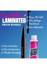 NYX Professional Makeup THE BROW GLUE STICK + LIFT & SNATCH BROW TINT PENCIL SET - Makeupsæt - espresso