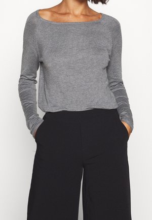Pullover - mottled grey