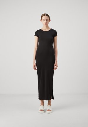 Noisy May NMALICE O NECK DRESS - Rochie din jerseu - black