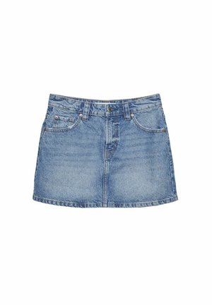 Stradivarius Jeansrock - blue denim