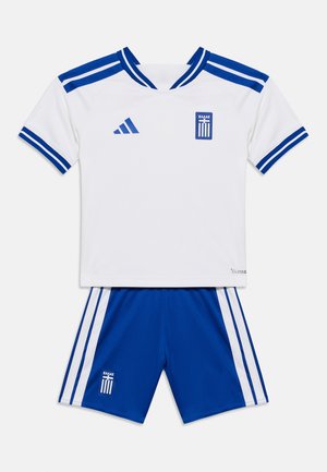 GREECE HOME KIDS UNISEX SET - Ποδοσφαιρική φανέλα - white/collegiate royal