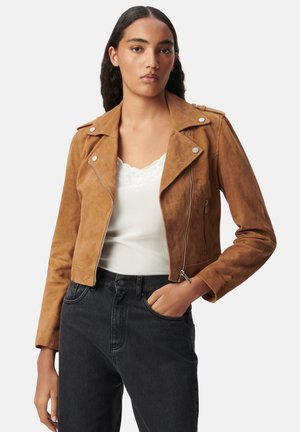 ESPRIT MOTARD - Leren jas - marron caramel