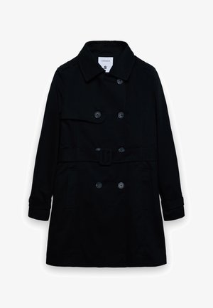 Terranova, DOPPIOPETTO CON CINTURA - Trench - nero