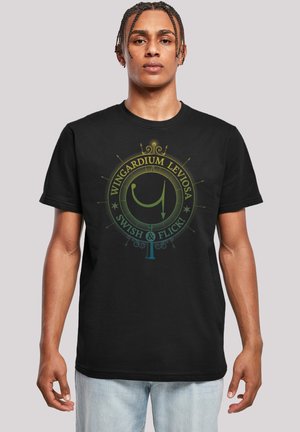 HARRY POTTER WINGARDIUM LEVIOSA SPELLS CHARMS - T-Shirt print - black