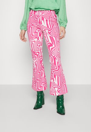 Noisy May Petite NMLAILA PASA PANTS - Παντελόνι - pink