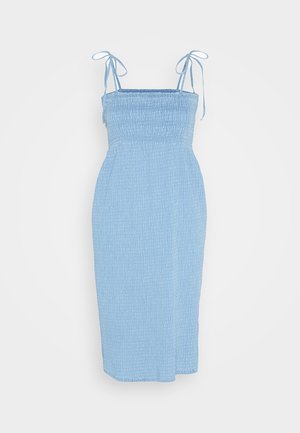 ONLY, ONLLAUREL DRESS  - Denimové šaty - medium blue denim