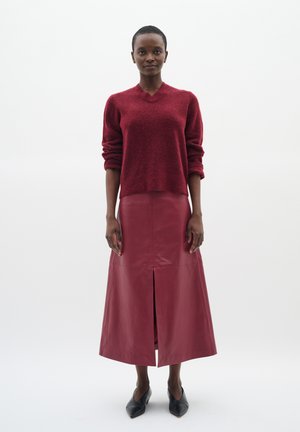 A-lijn rok - cabernet