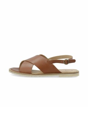 Sandals - cognac