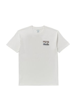 Billabong CRAYON WAVE  - T-shirt print - white