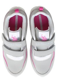 U.S. Polo Assn. NOBIK009 - Sneakers basse - light gray/fuxia