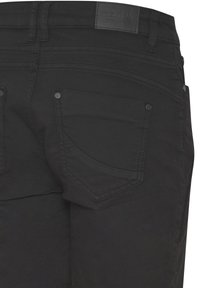 PULZ PZROSITA - Denimové šortky - black