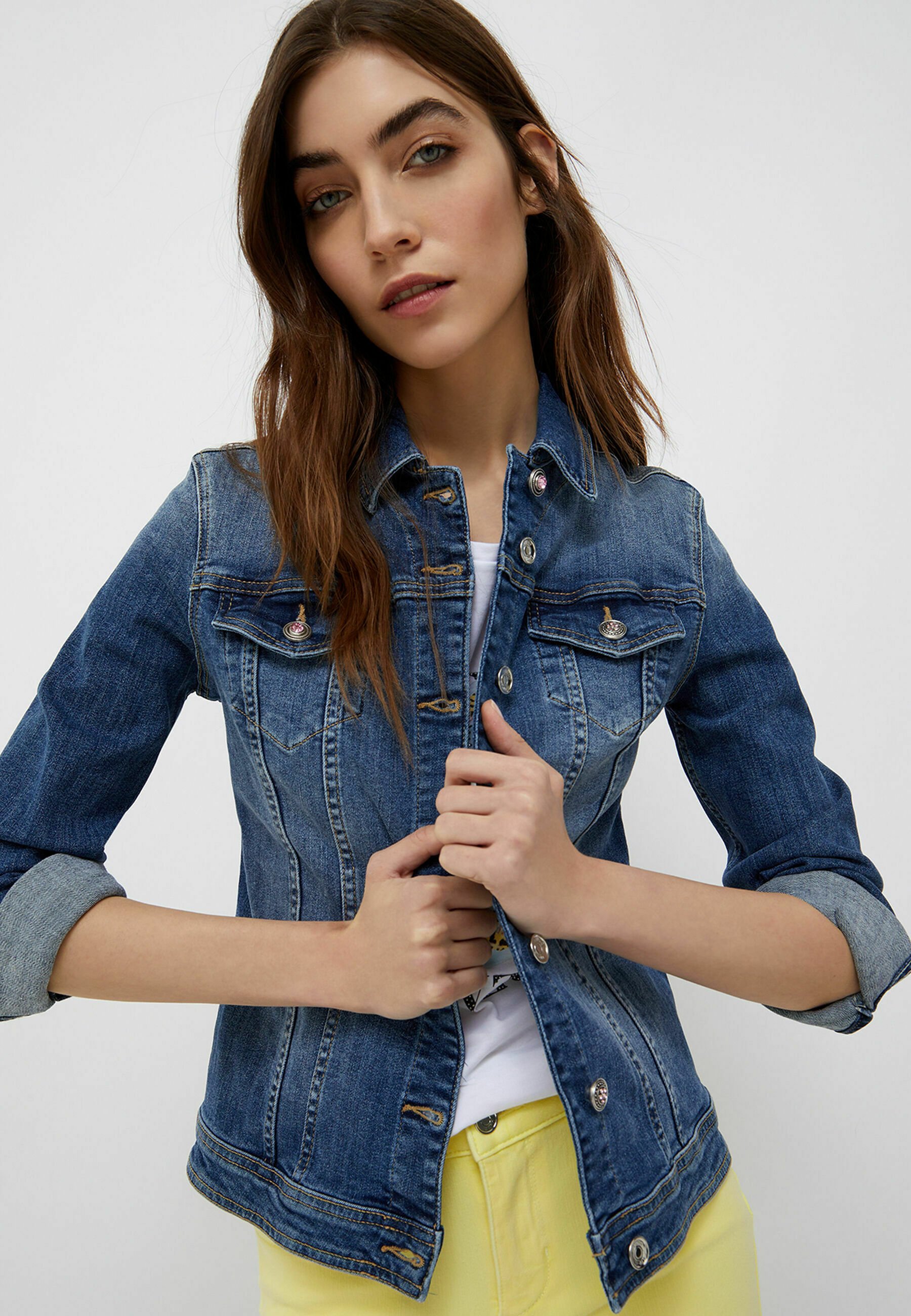 Liu Jo Jeans WITH JEWEL BUTTONS - Giacca di jeans - blue denim/blu denim -  Zalando.it