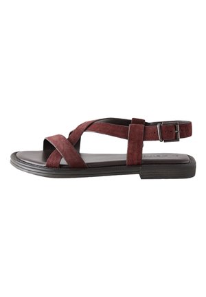 Next, REGULAR FIT - FOREVER COMFORT® CROSS STRAP SANDALS  . - Sandalen - burgundy red