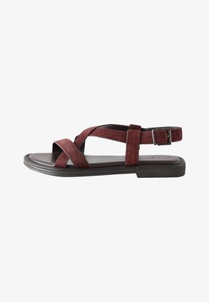 Next, REGULAR FIT - FOREVER COMFORT® CROSS STRAP SANDALS . - Sandalen - burgundy red