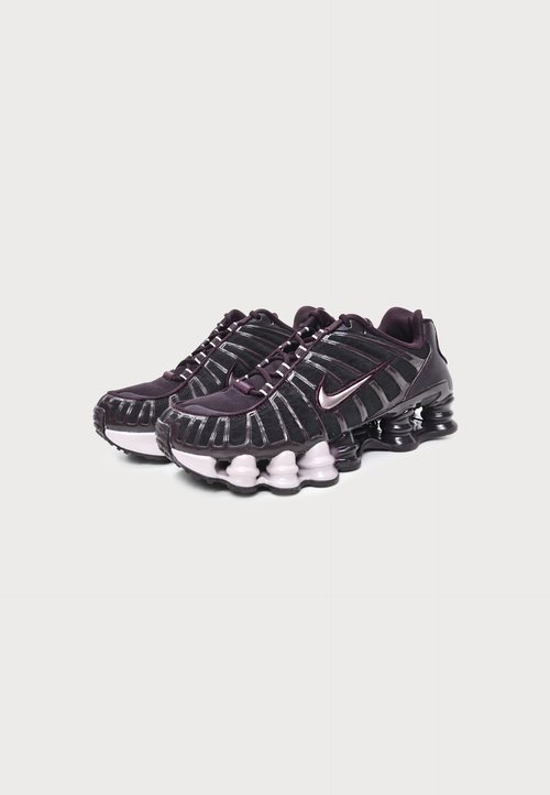Nike W SHOX UNISEX - Trainers - burgundy ash/silver lilac — foto 2