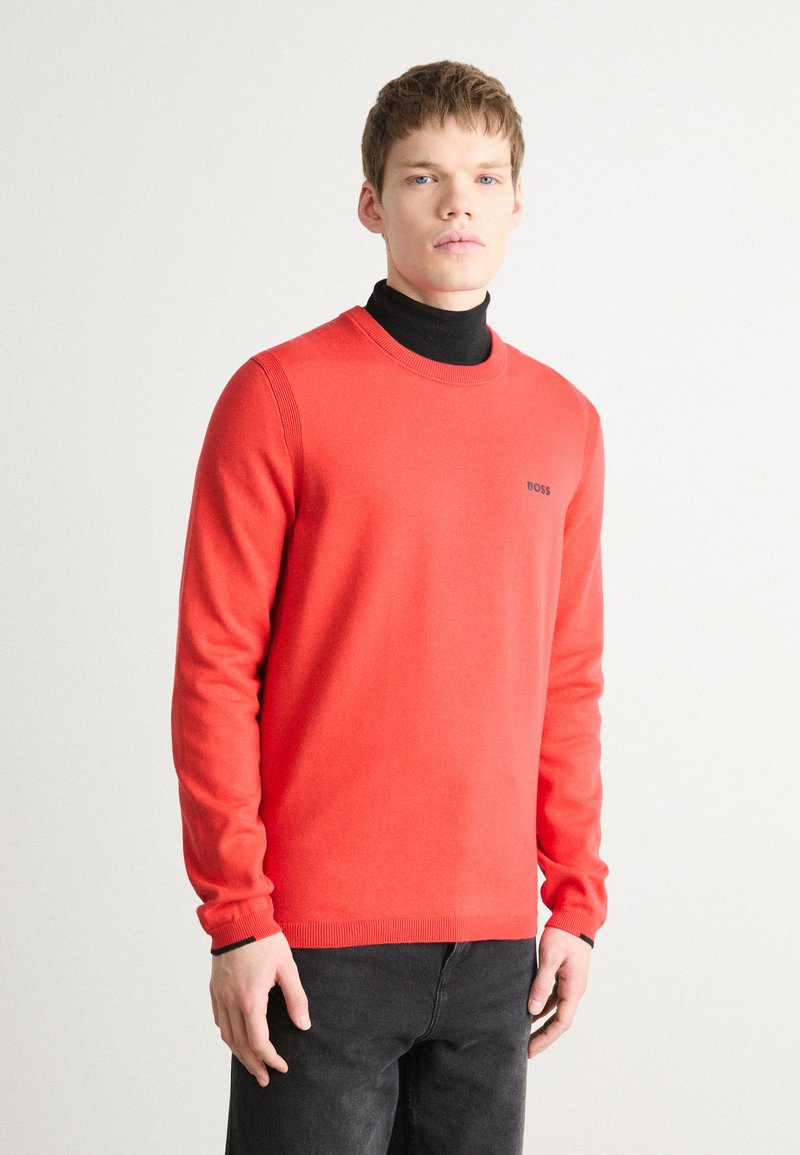 BOSS EVER - Pulover - open red