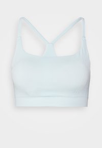 Sweaty Betty FOUNDATION SEAMLESS YOGA BRA - Sutiã desportivo de suporte ligeiro - alpine blue