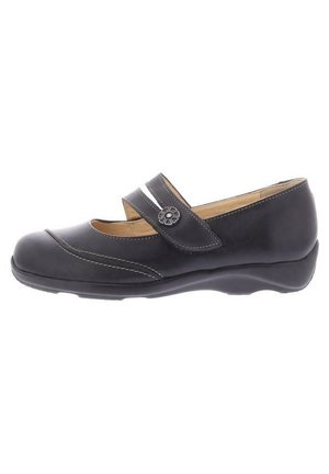 VIVERO - Ankle strap ballet pumps - schwarz