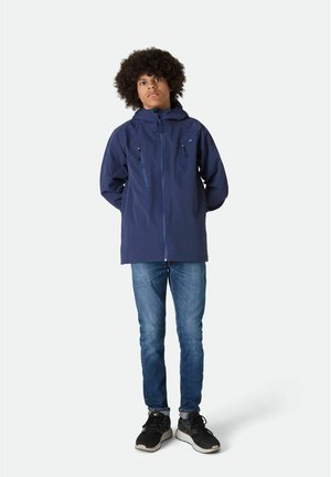 Isbjörn of Sweden, ISBJÖRN MONSUNE SKALJACKA UNISEX - Softshell jakker - dark blue