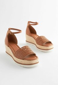 Next FOREVER COMFORT LASERCUT  - Espadrile - tan brown