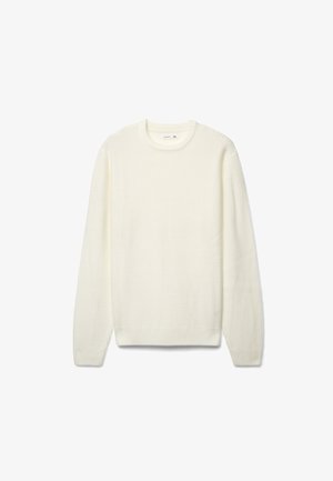 Terranova, MAGLIA GIROCOLLO A TINTA UNITA - Maglione - bianco lana