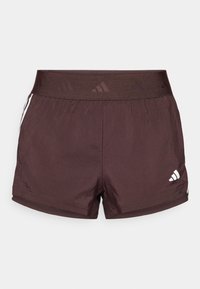 HYPERGLAM SHORT - Sports shorts - shadow brown/white