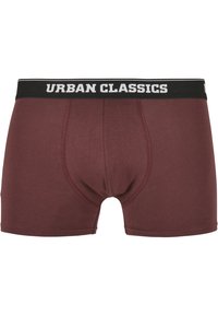 Urban Classics 3-PACK - Boxerbriefs - mini stripe aop/white/cherry