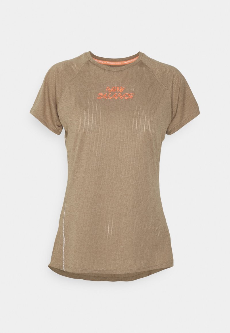 New Balance Sport T-shirt bruin