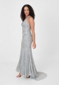 BEAUUT EMBELLISHED SEQUINS - Occasion wear - light grey