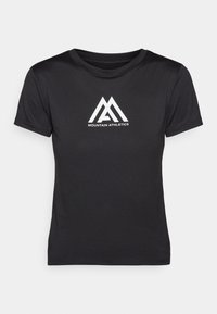 FLEX TEE GRAPHIC - Sport T-shirt - black