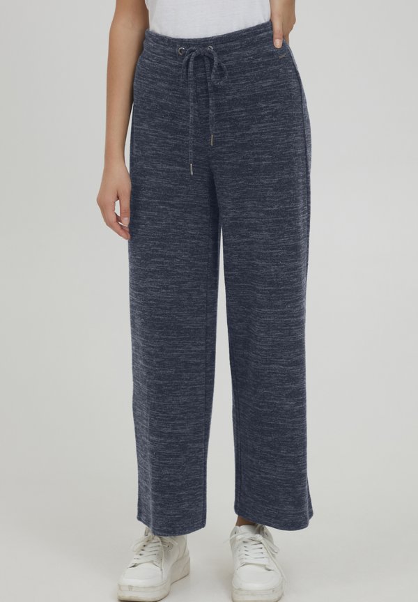 OXBERENICE LOOSE FIT - Tracksuit bottoms - total eclipse melange