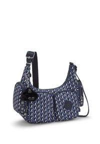 Kipling RIKKA S B PRT - Cross body bag - d k blue