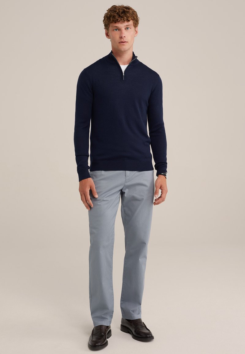 WE Fashion Chino blauw WE Fashion Chino blauw