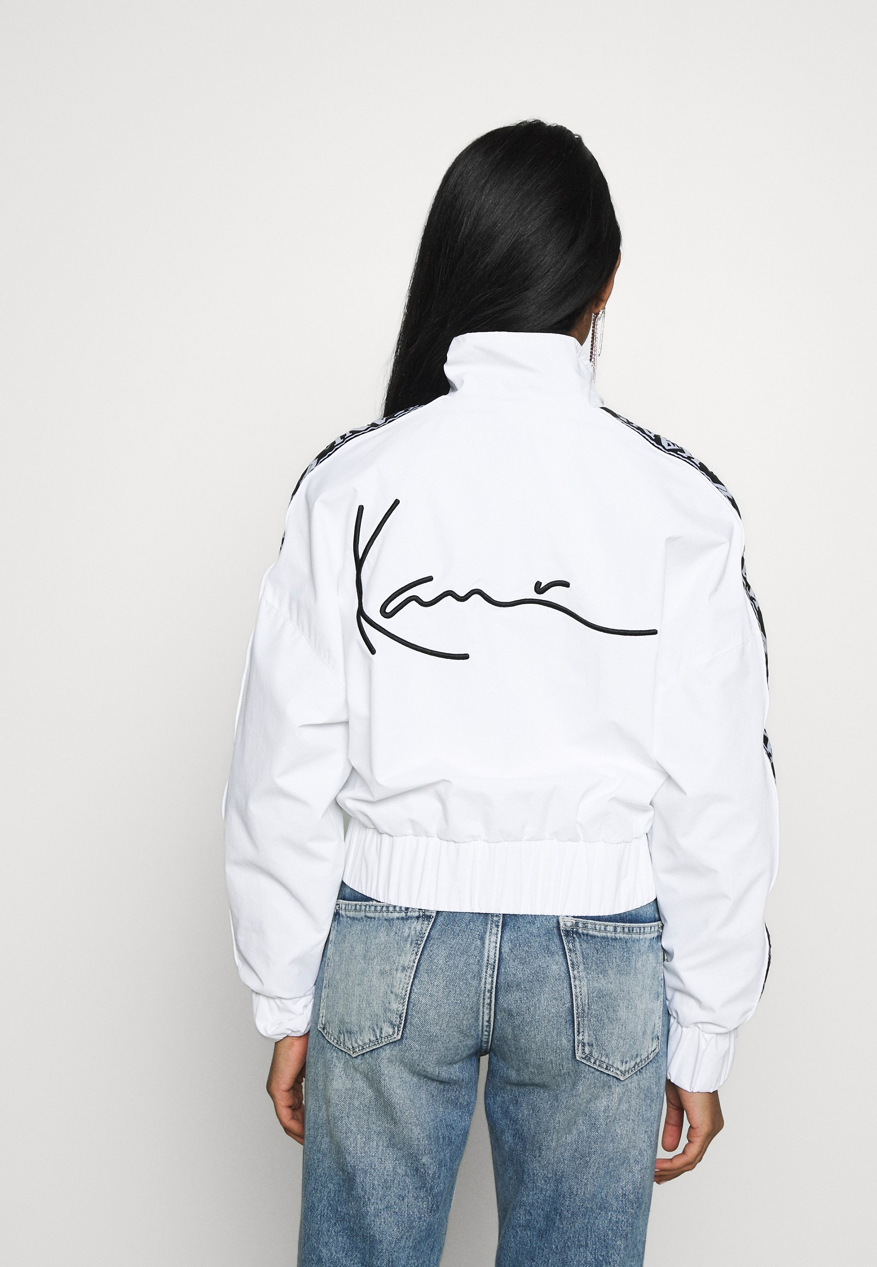 karl kani jeans jacke tape karl kani jeans jacke tape