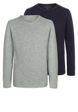 2 PACK - T-shirt à manches longues - dark navy