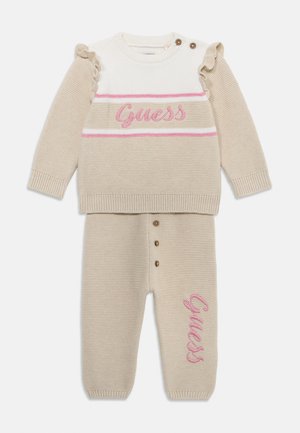 BABY SET - Trousers - light oatmeal