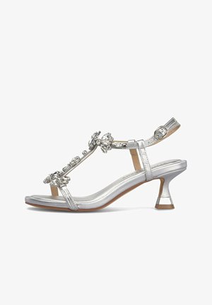Alma en Pena, Riemensandalette - silver