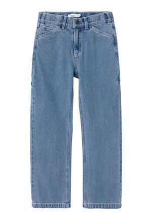 NKMRYAN - Straight leg jeans - medium blue denim