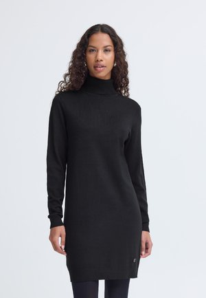 Oxmo OXAIDA - Svetríkové šaty - black